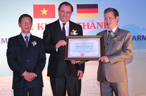 Khánh thành nhà máy dược đạt tiêu chuẩn châu Âu tại KCN Đồng An 1